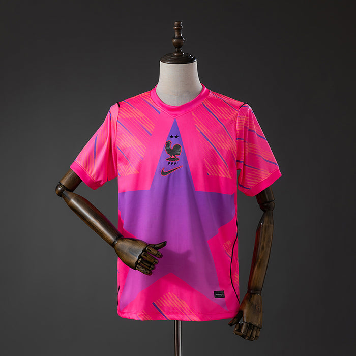 Camisa França Goleiro Rosa 2026