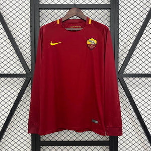 Camisa Roma Retrô Manga Longa 17/18