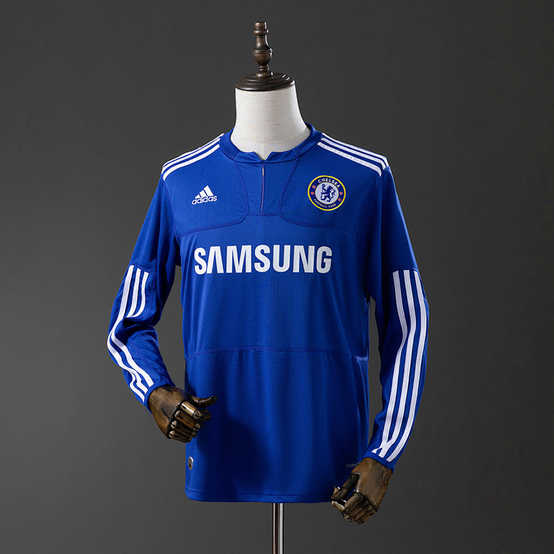 Camisa Chelsea Retrô Manga Longa 09/10