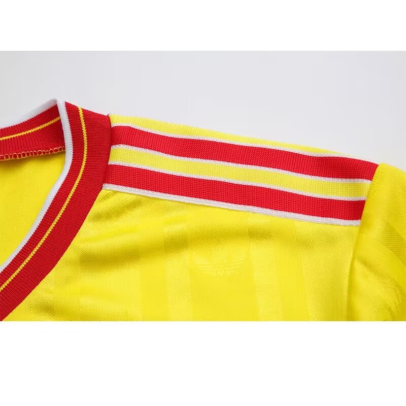Camisa Liverpool Retrô Manga Longa 1986