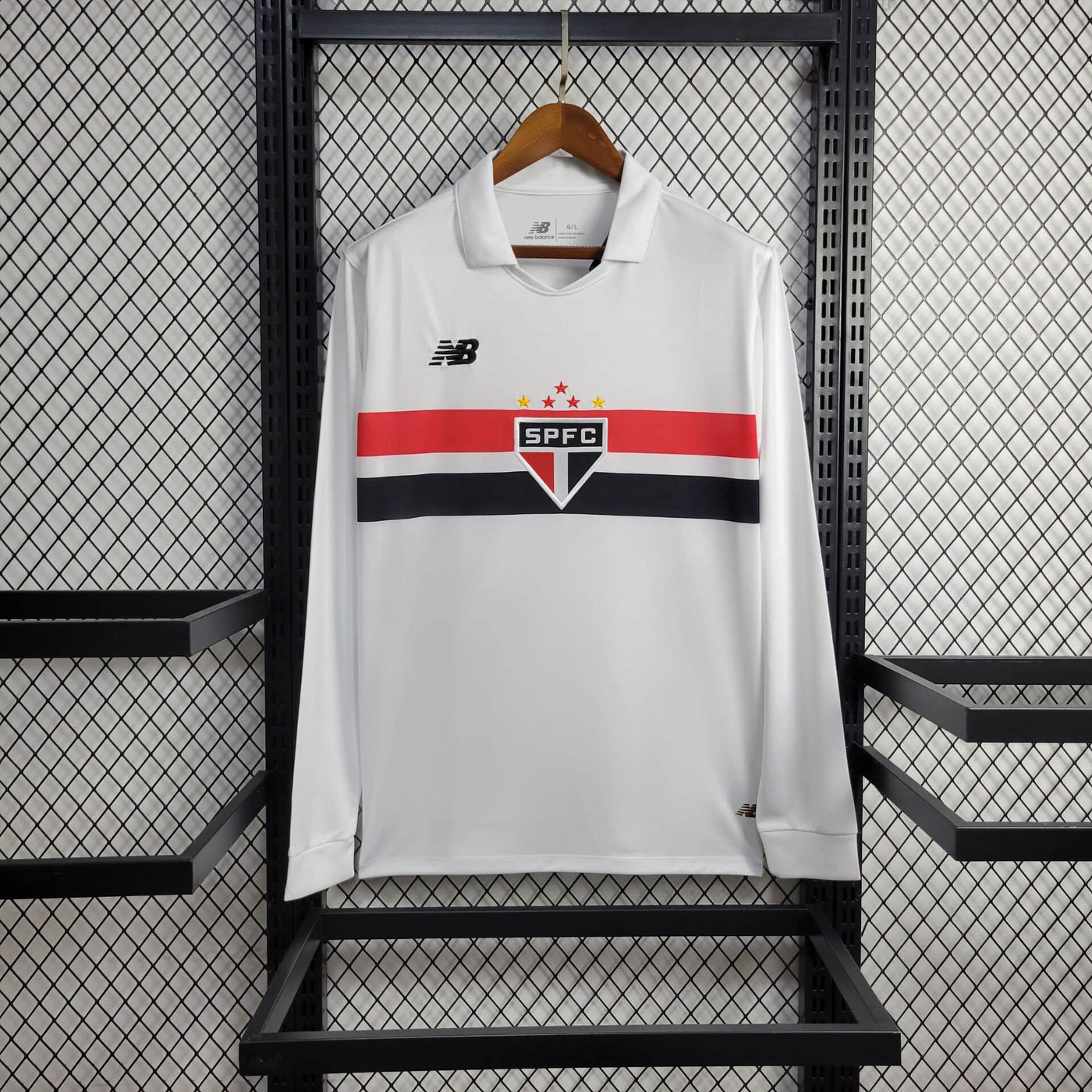 Camisa São Paulo Home Manga Longa 24/25