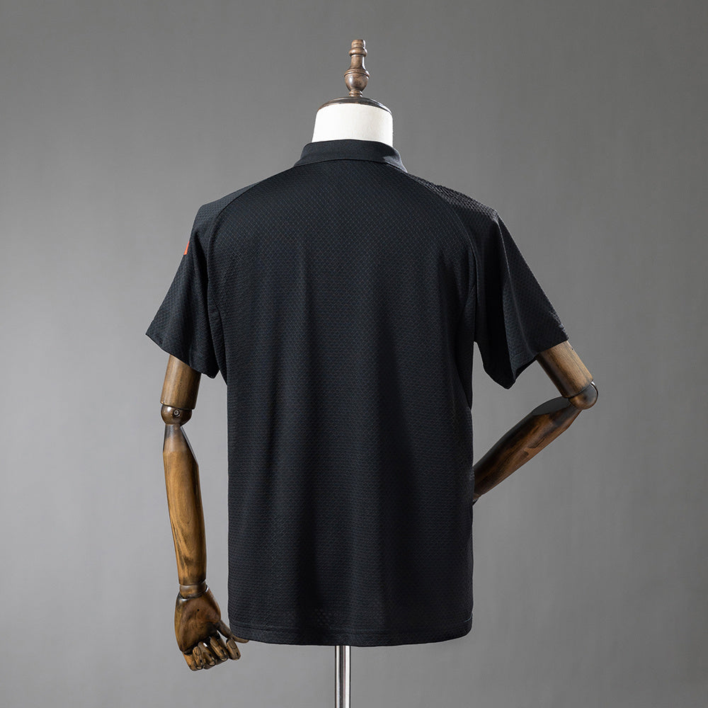 Camisa Ajax Polo Preta Xxl6 25/26