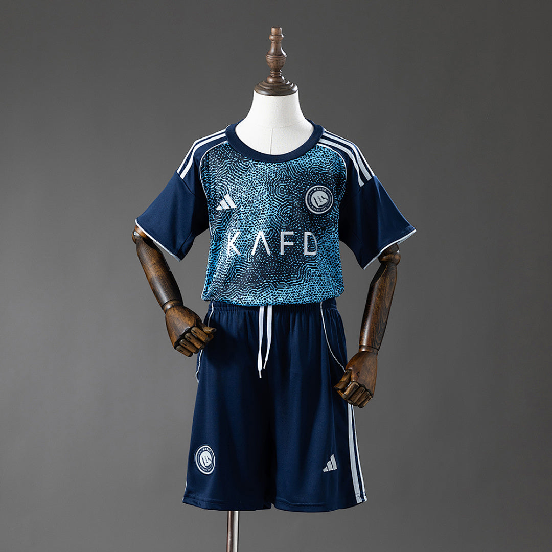 Camisa Al Nassr Away Kit Infantil :16 2811 25/26