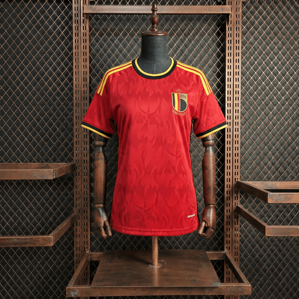 Camisa Bélgica Home 2026 Feminina