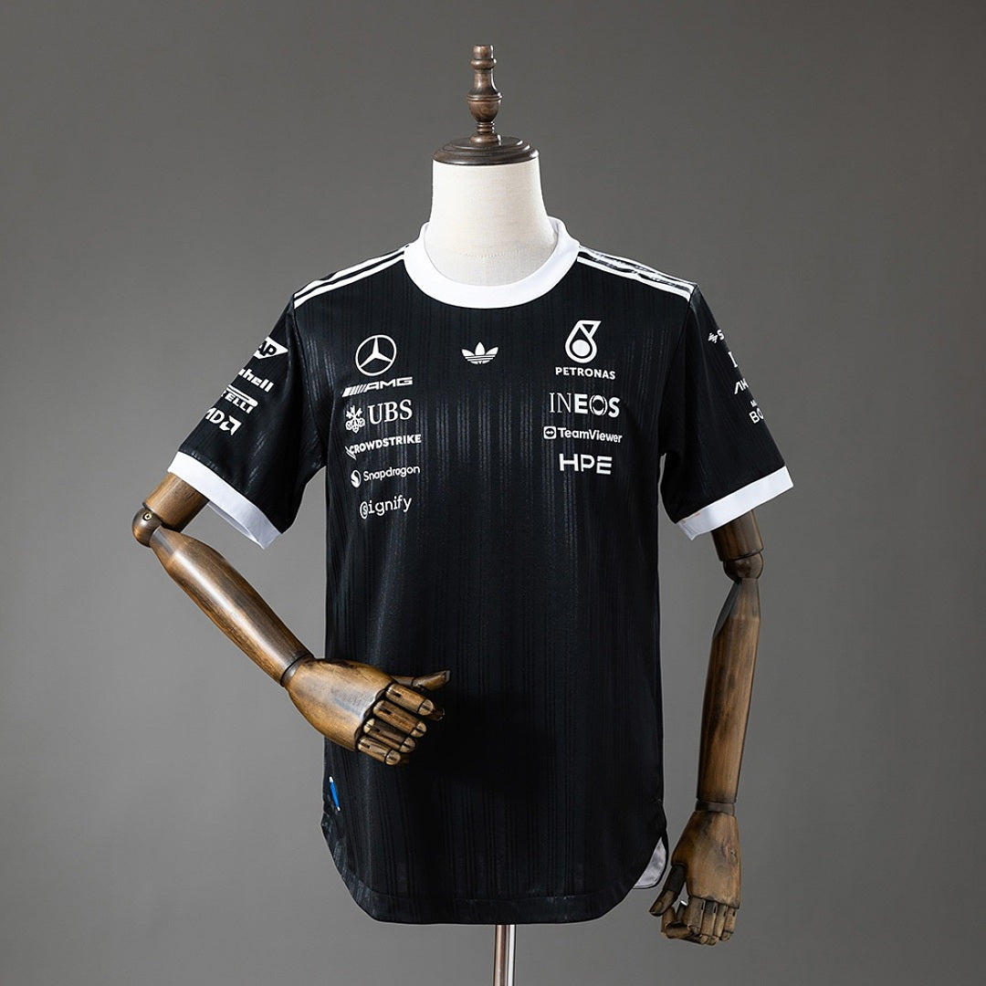 Camisa Mercedes Amg Petronas F1 Preta T 5xl 210 2026