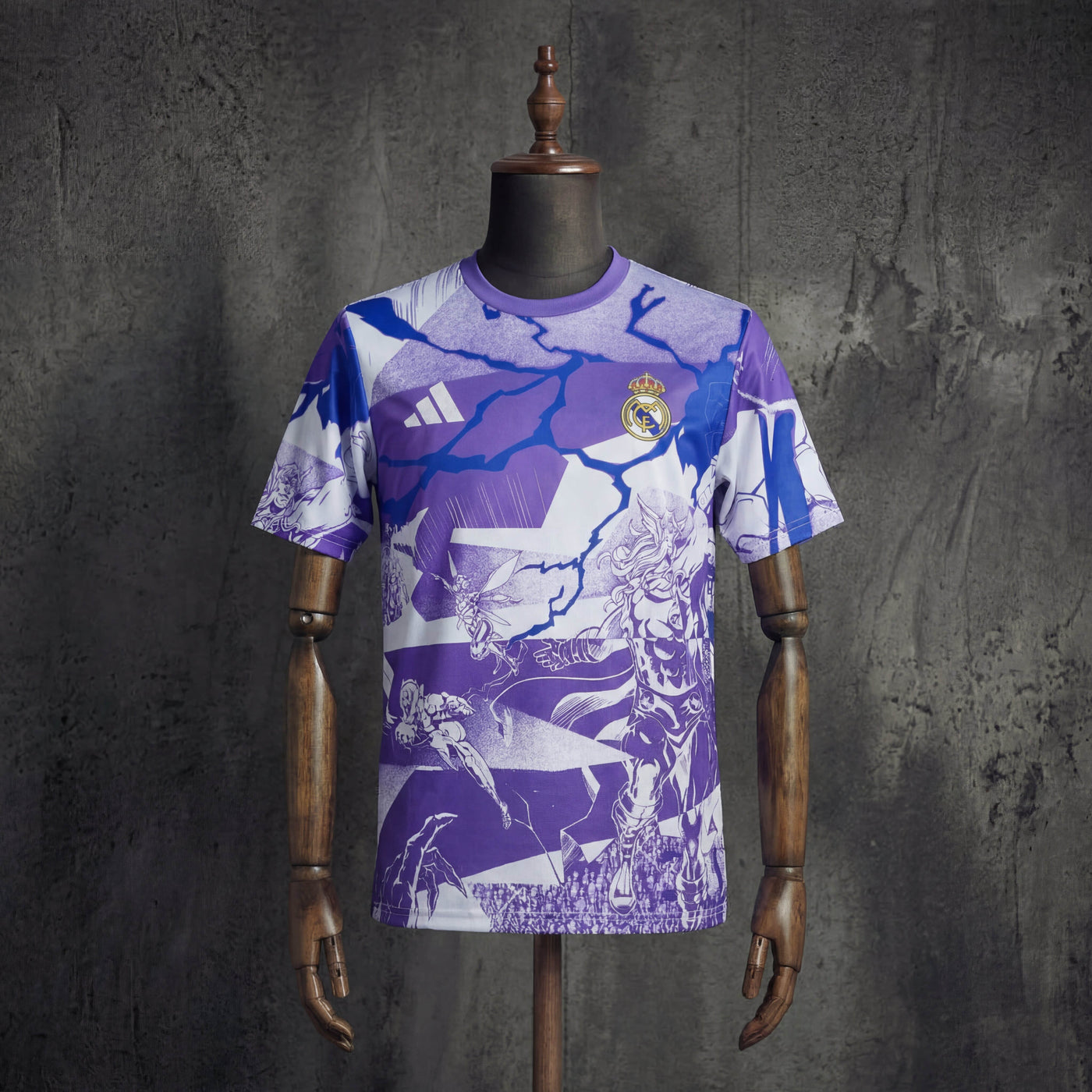 Camisa Real Madrid Pré-jogo Roxa 25/26