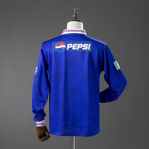 Camisa Cruz Azul Home Manga Longa Retrô Xxl8 1998