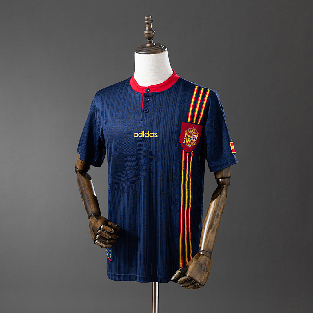 Camisa Espanha Retrô 1996