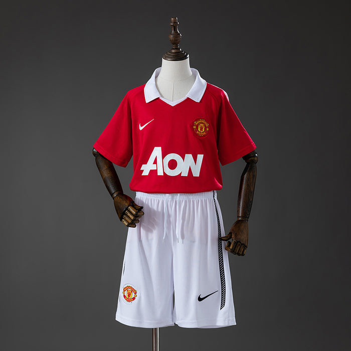 Kit Infantil Manchester United 10/11