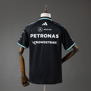 Camisa Mercedes Amg Petronas F1 Preta Polo 5xl8 2026