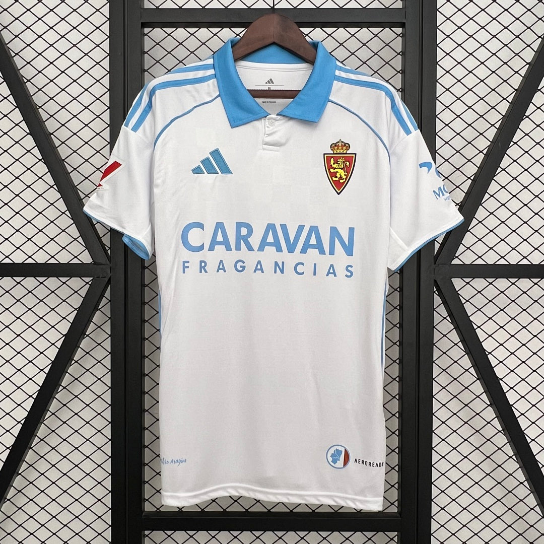 Camisa Zaragoza Home 4xl7 25/26
