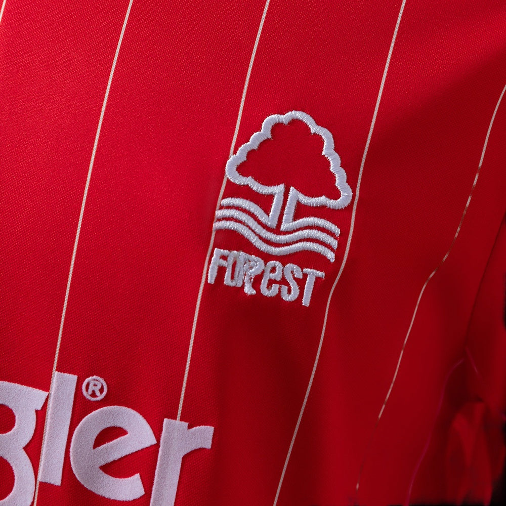 Camisa Nottingham Forest Retrô Manga Longa 82/84