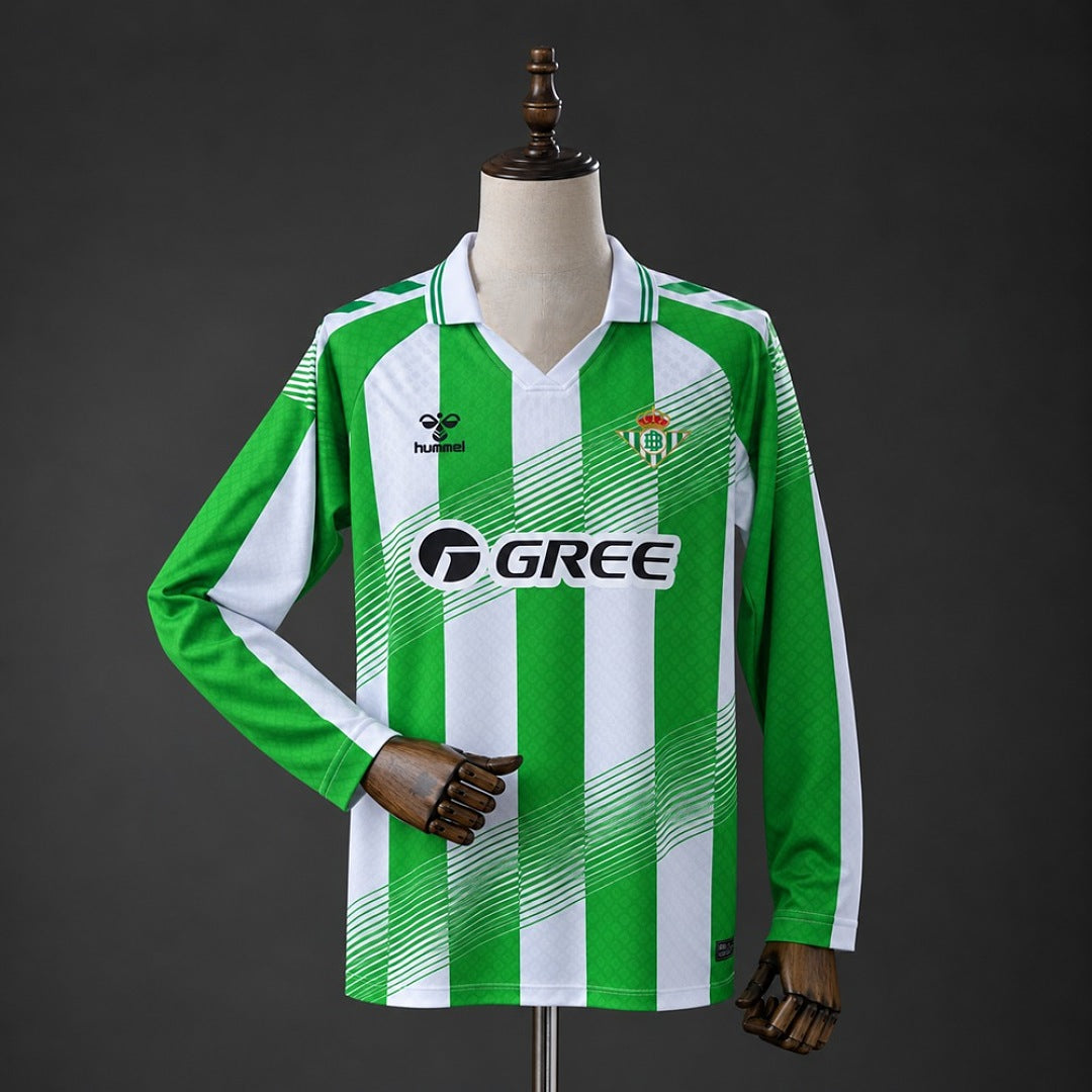 Camisa Real Betis Home Manga Longa 26/27