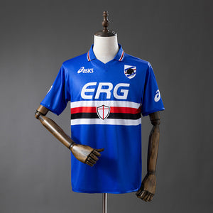 Camisa Sampdoria Home Retrô Xxl7 03/04