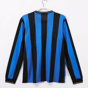 Camisa Inter Milan Retrô Manga Longa 09/10