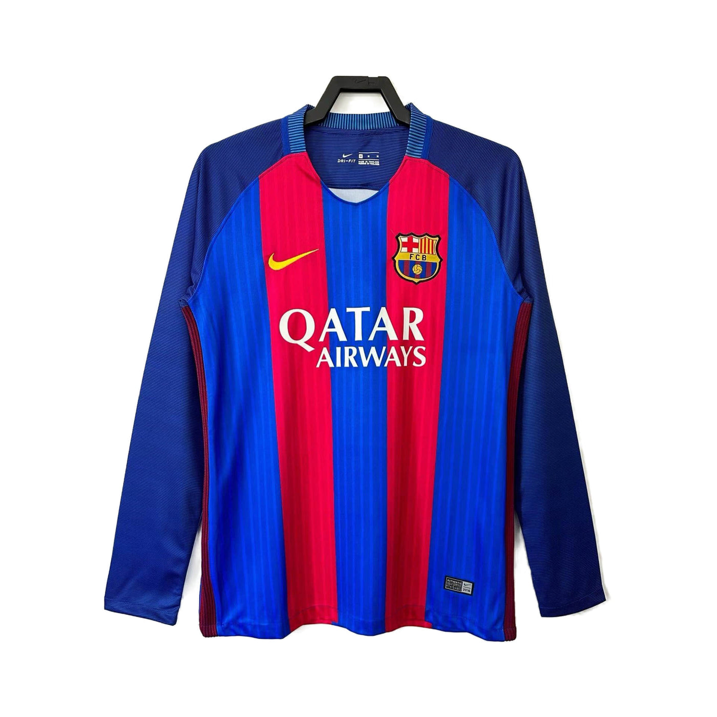Camisa Barcelona Retrô Manga Longa 16/17