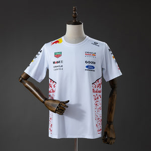 Camisa Oracle Vermelha Bull Racing Branca T 5xl9 2026