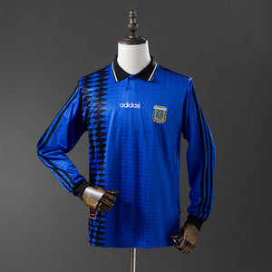 Camisa Argentina Retrô Manga Longa 1994