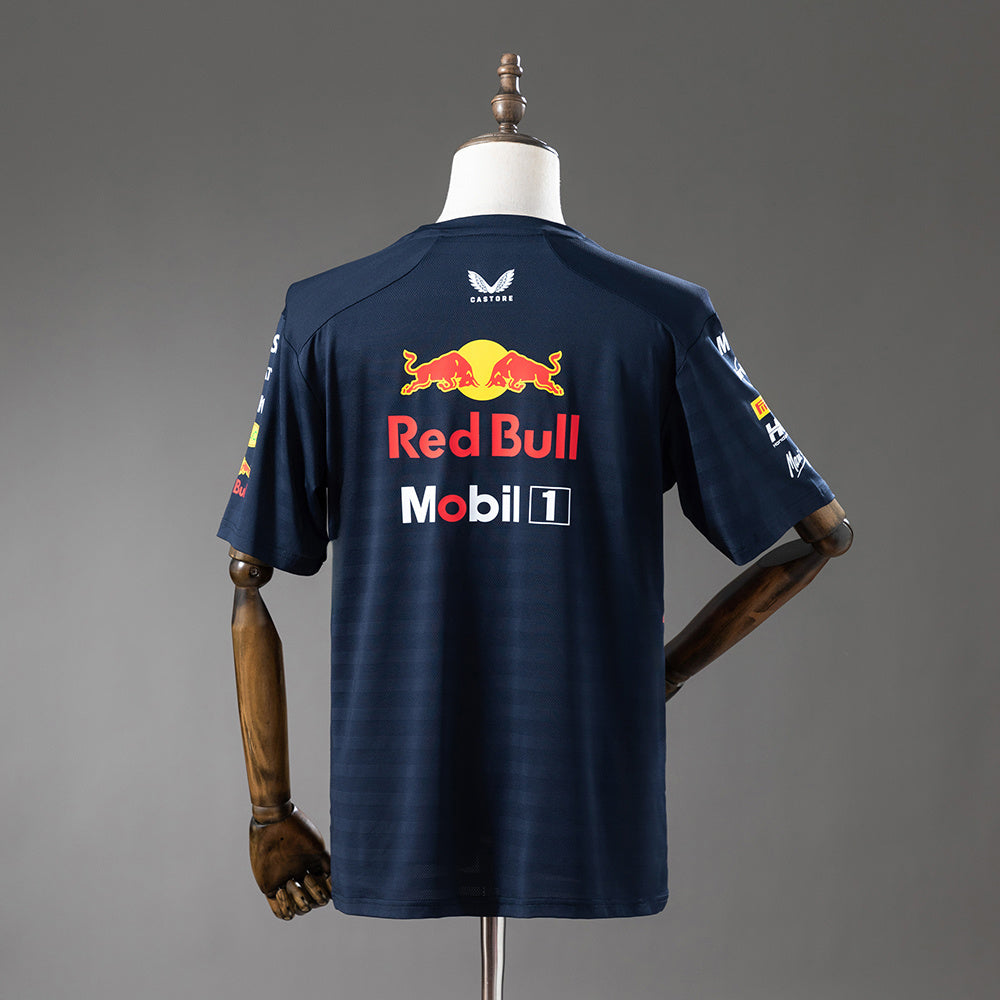 Camisa F1 Vermelha Bull Racing T Azul Marinho Azul 3xl7 2025