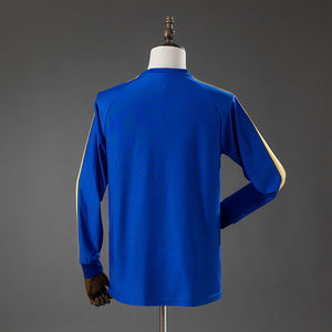 Camisa Real Madrid Azul Manga Longa