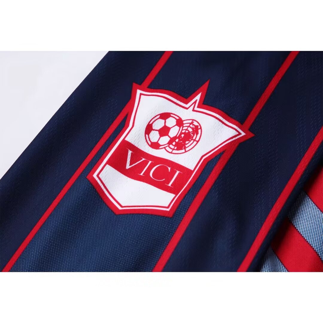 Camisa West Ham United Retrô Manga Longa 1998 Feminina