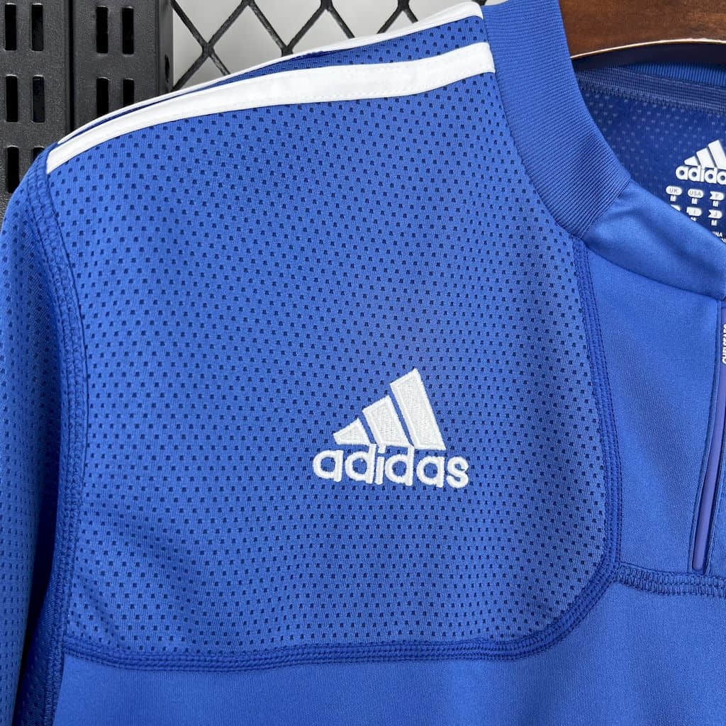 Camisa Chelsea Retrô Manga Longa 09/10