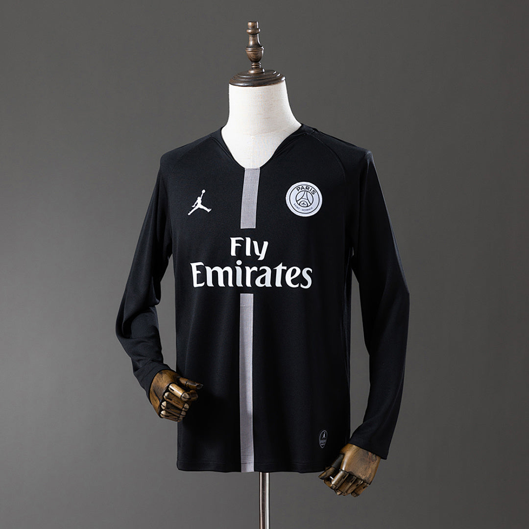 Camisa Paris Saint-Germain Retrô Manga Longa 18/19