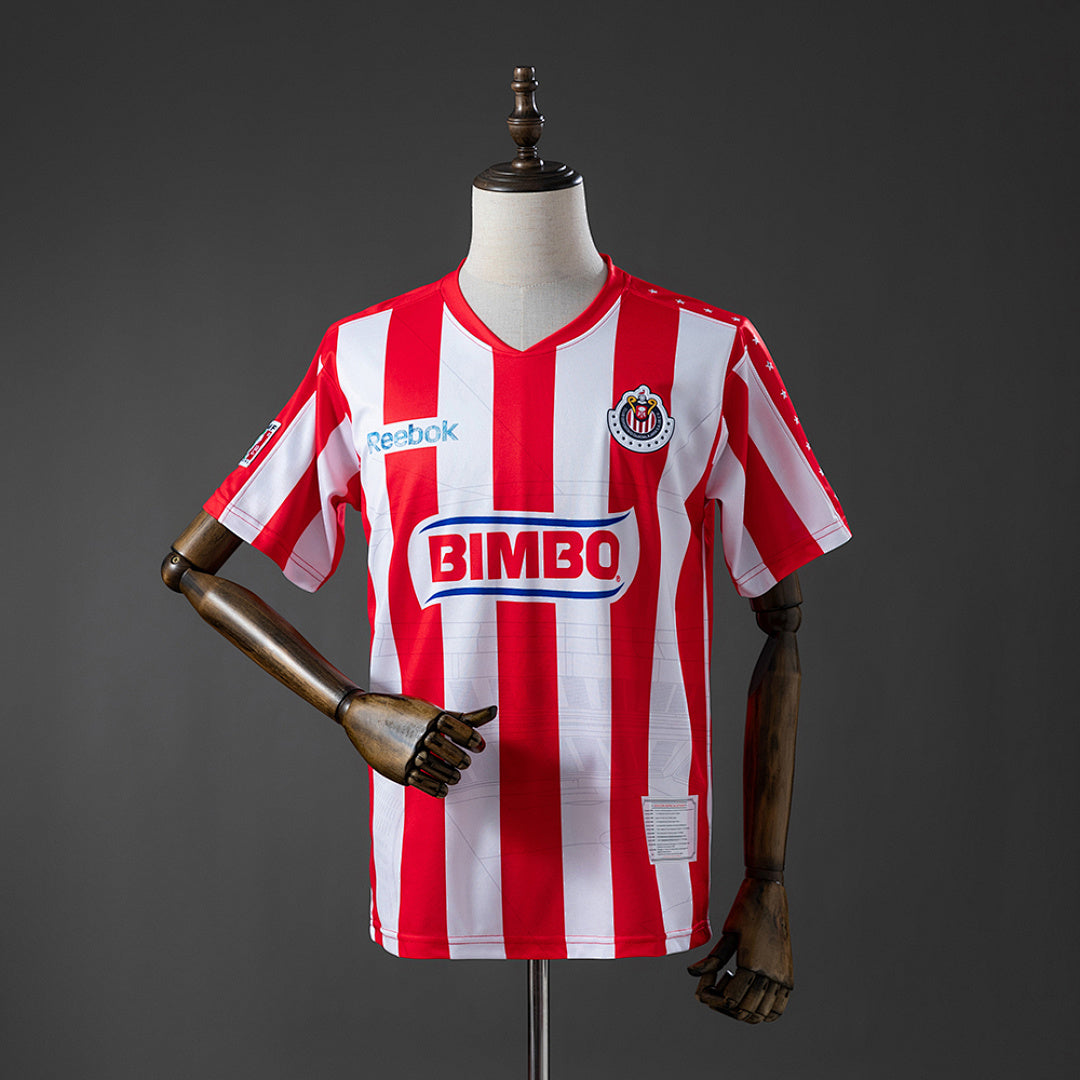 Camisa Chivas de Guadalajara Home Retrô Xxl8 10/11