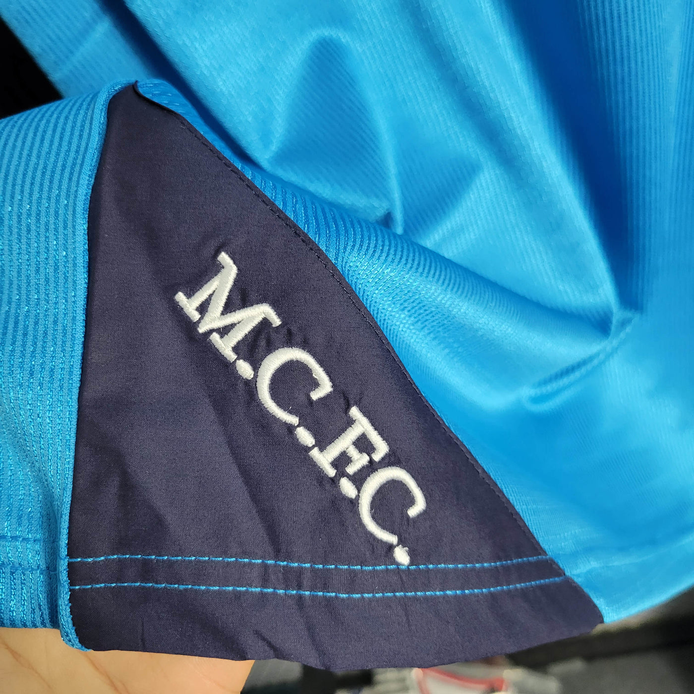 Camisa Manchester City Retrô 99/01