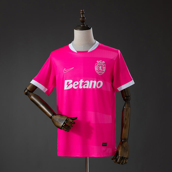 Camisa Sporting Cp Special Edition Rosa 4xl8 26/27