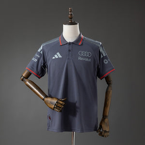 Camisa Audi Revolut F1 Dark Cinza Polo 5xl8 2026