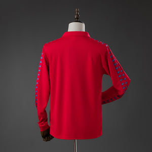 Camisa Osasuna Retrô Manga Longa 1983