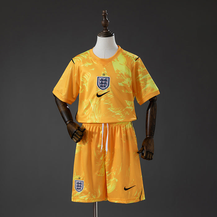 Kit Infantil Inglaterra Amarela Goleiro 2026