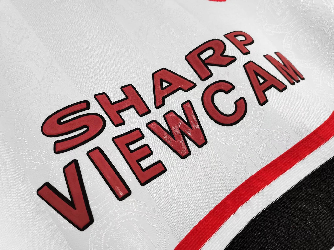 Camisa Manchester United Retrô Manga Longa 1998