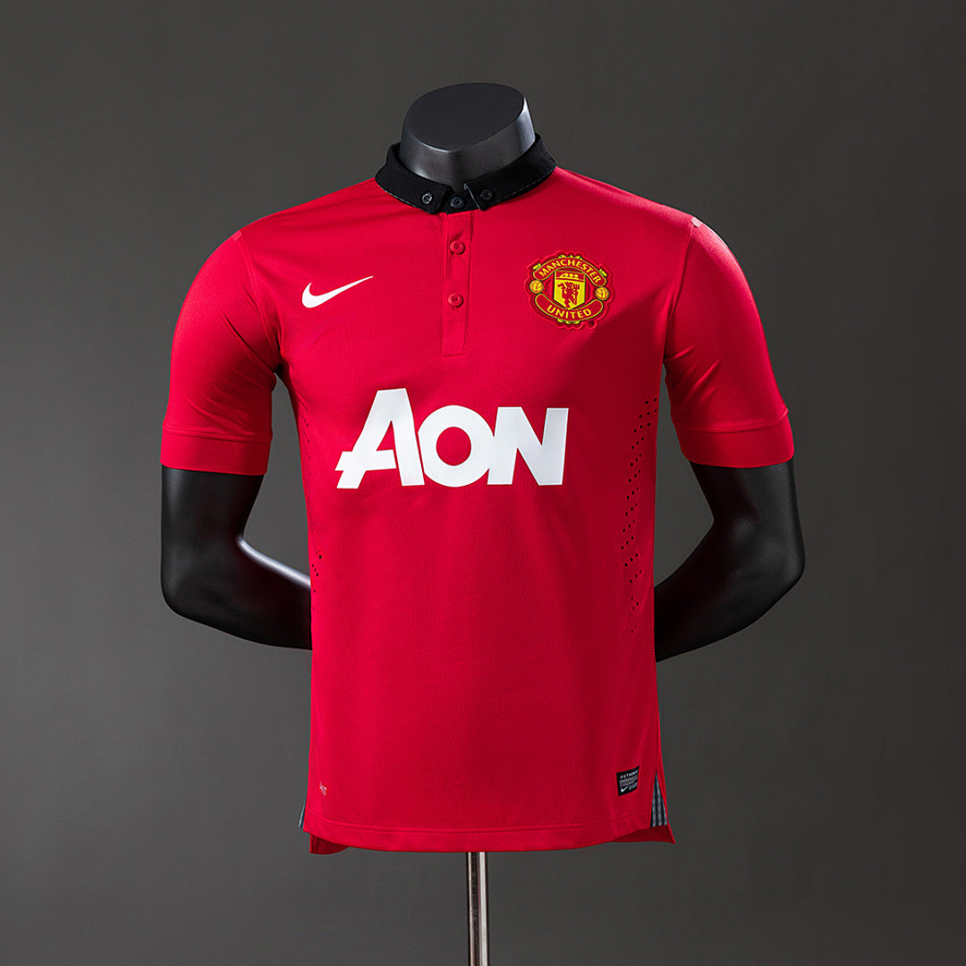 Camisa Manchester United Retrô Versão Jogador 13/14