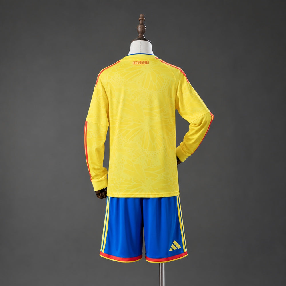 Kit Infantil Colômbia Manga Longa 2026