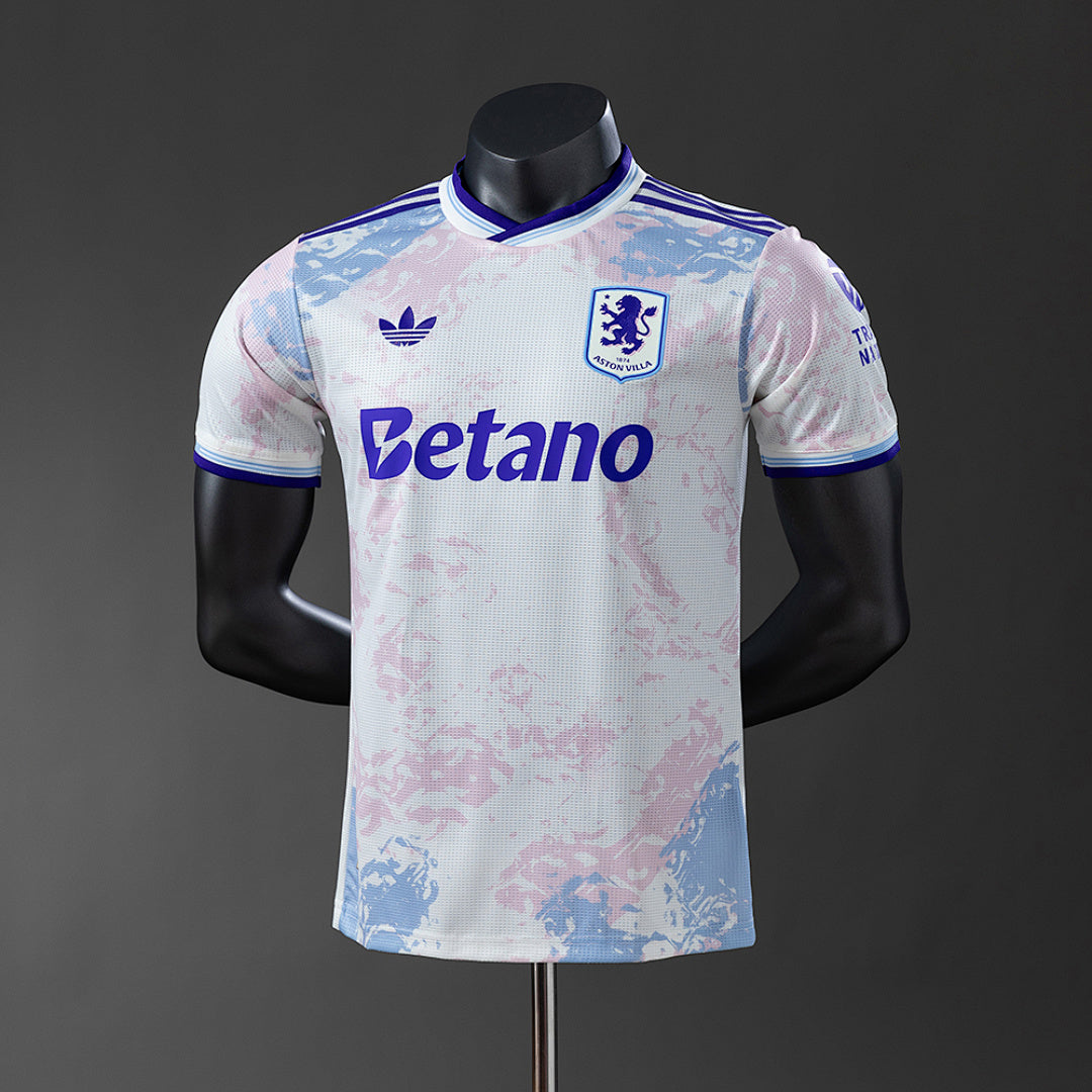 Camisa Aston Villa Away Versão Jogador 25/26