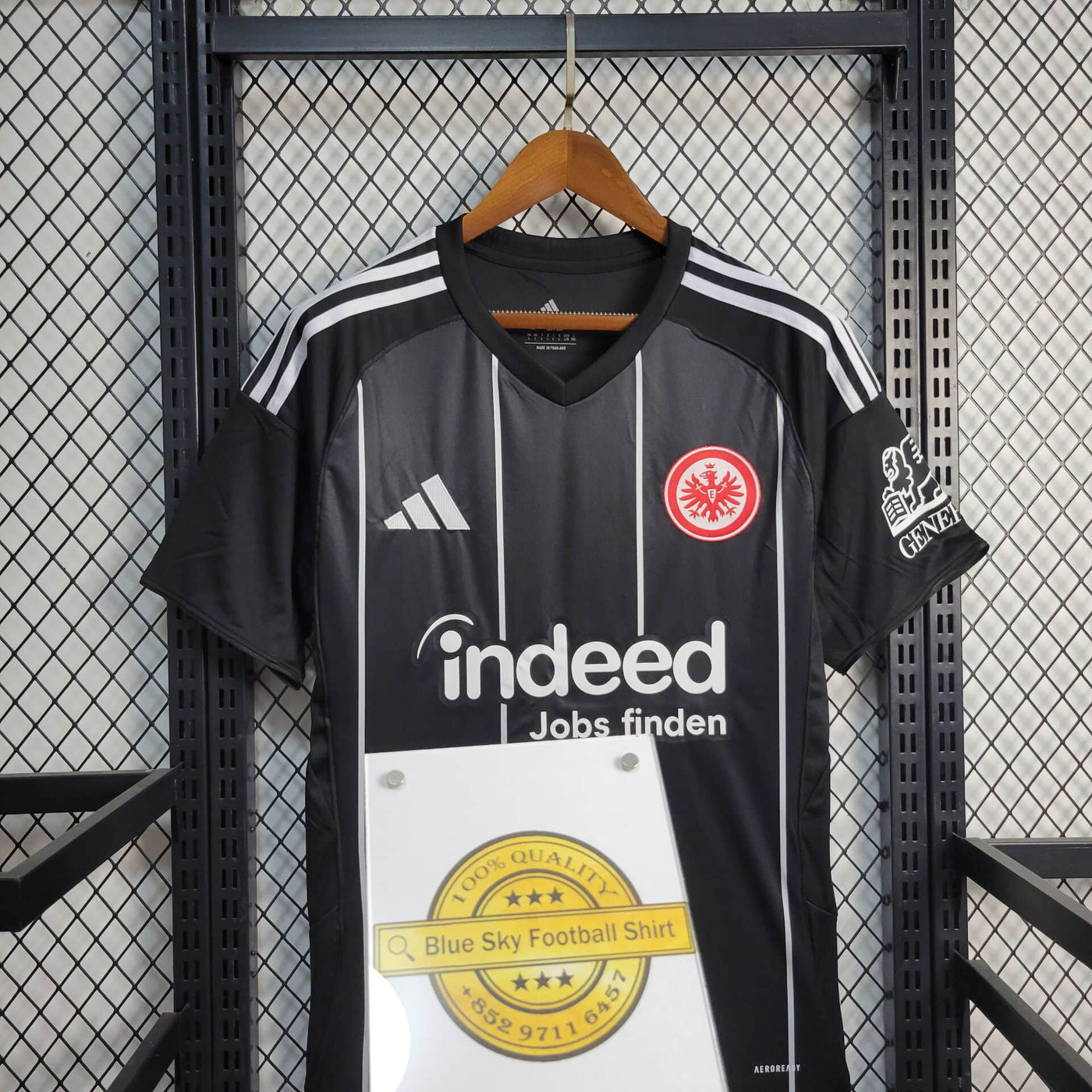 Camisa Eintracht Frankfurt Preta 25/26