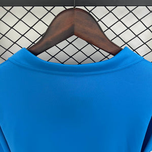 Camisa Napoli Retrô Manga Longa 87/88