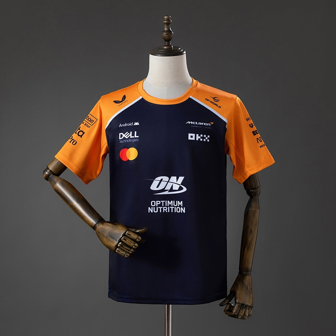 Camisa Mclaren F1 Team Preta And Orange T 4xl9 2025