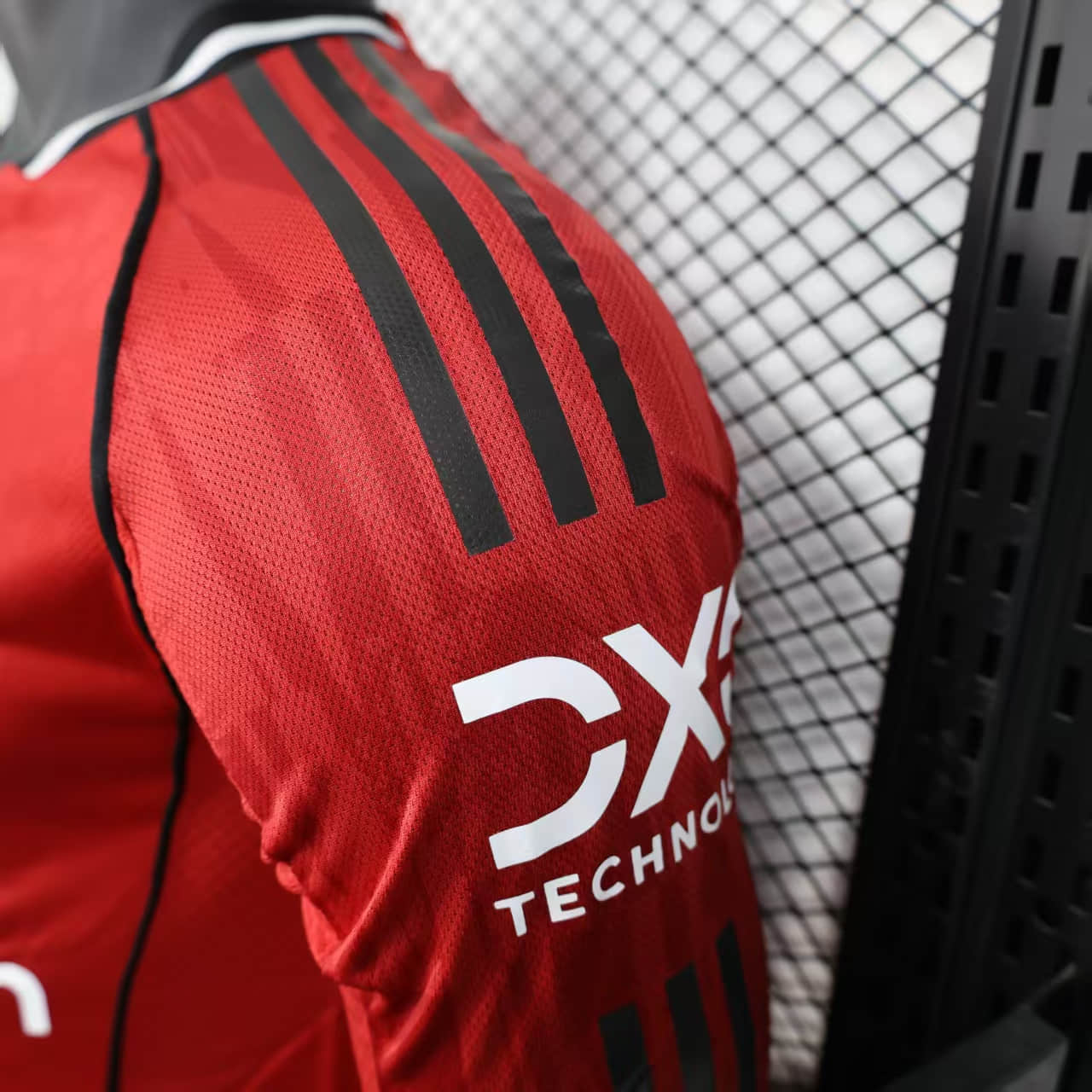 Camisa Manchester United Home Manga Longa Jogador 25/26