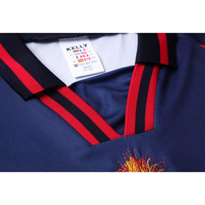 Camisa West Ham United Retrô Manga Longa 1998 Feminina