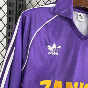 Camisa Real Madrid Retrô Manga Longa 1984