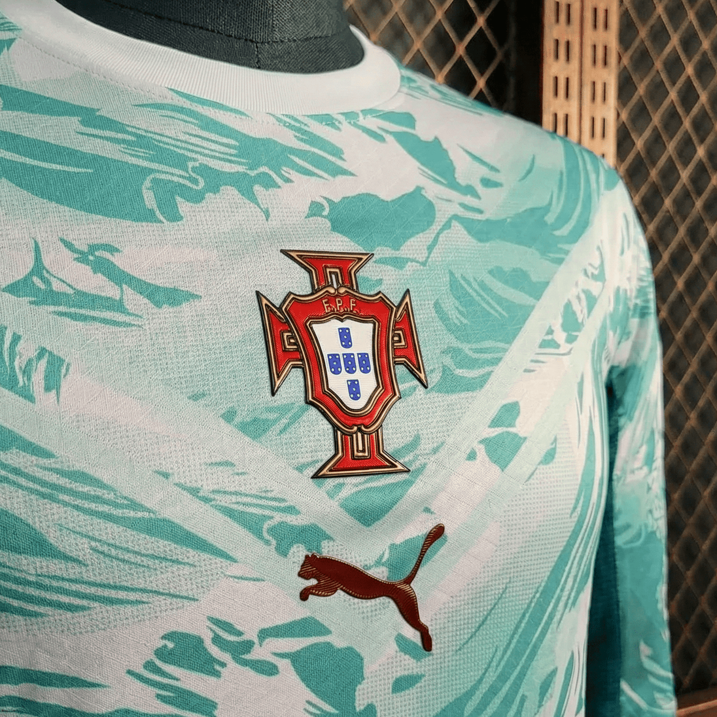 Camisa Portugal Away Manga Longa Jogador 2026