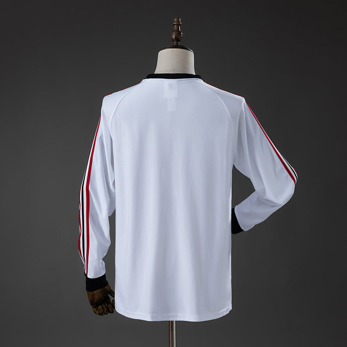 Camisa Manchester United Branca Manga Longa