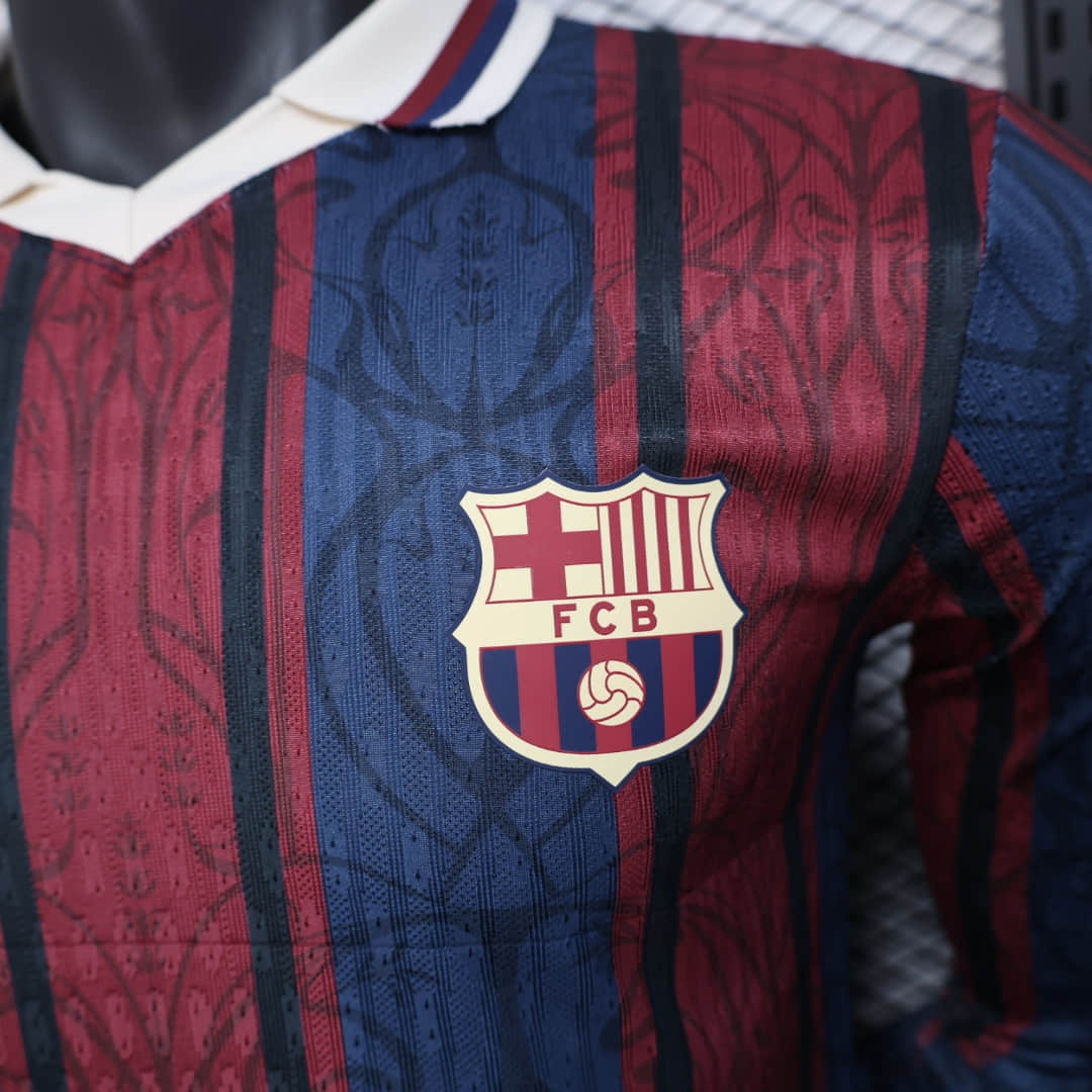 Camisa Barcelona Modelo Especial Manga Longa Jogador 25/26