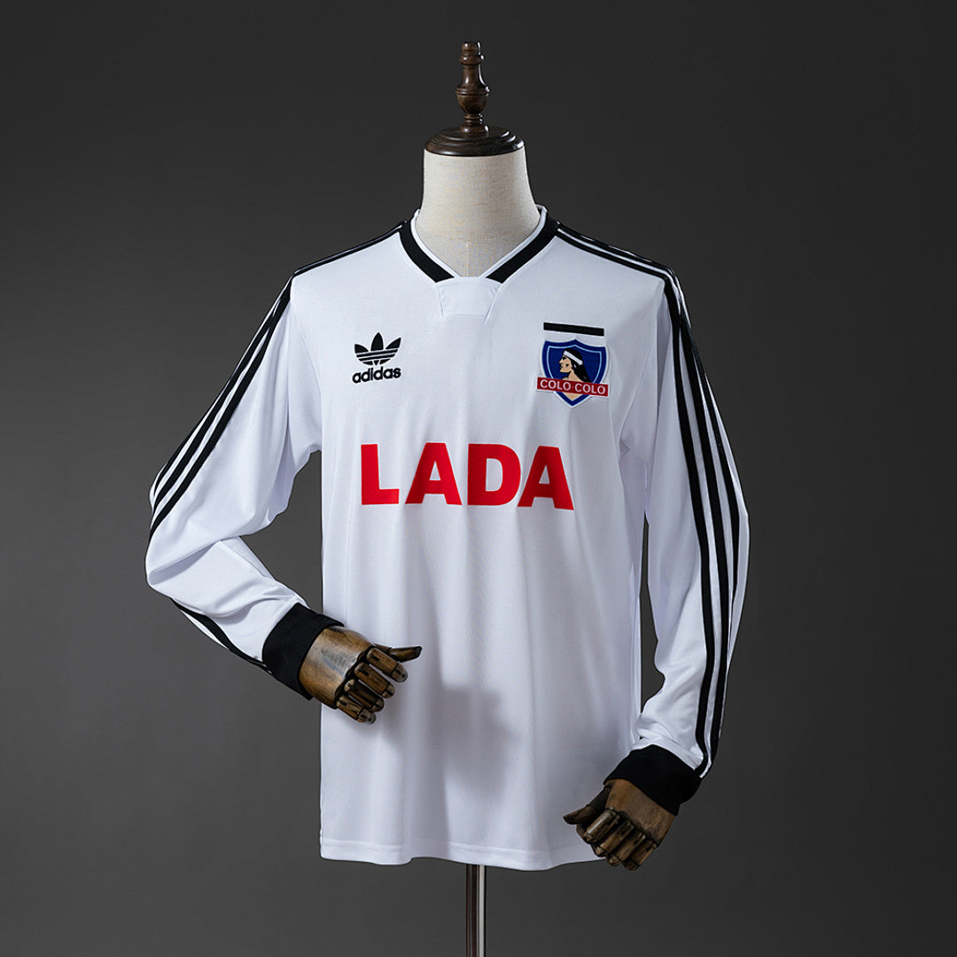 Camisa Colo Colo Home Manga Longa Xxl7 1991