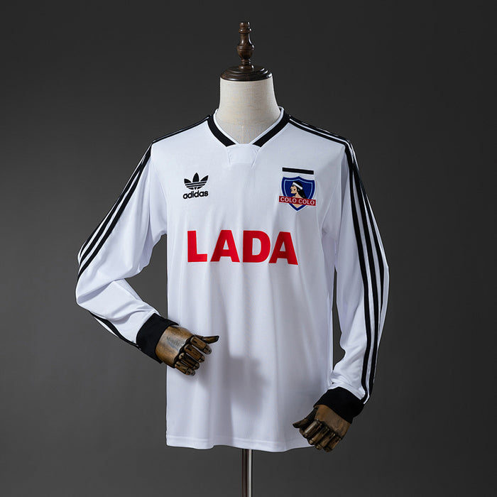 Camisa Colo Colo Home Manga Longa Xxl7 1991