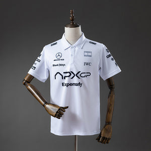 Camisa F1 Mercedes Benz Apxgp Movie Edition Polo Branca 5xl7 2025