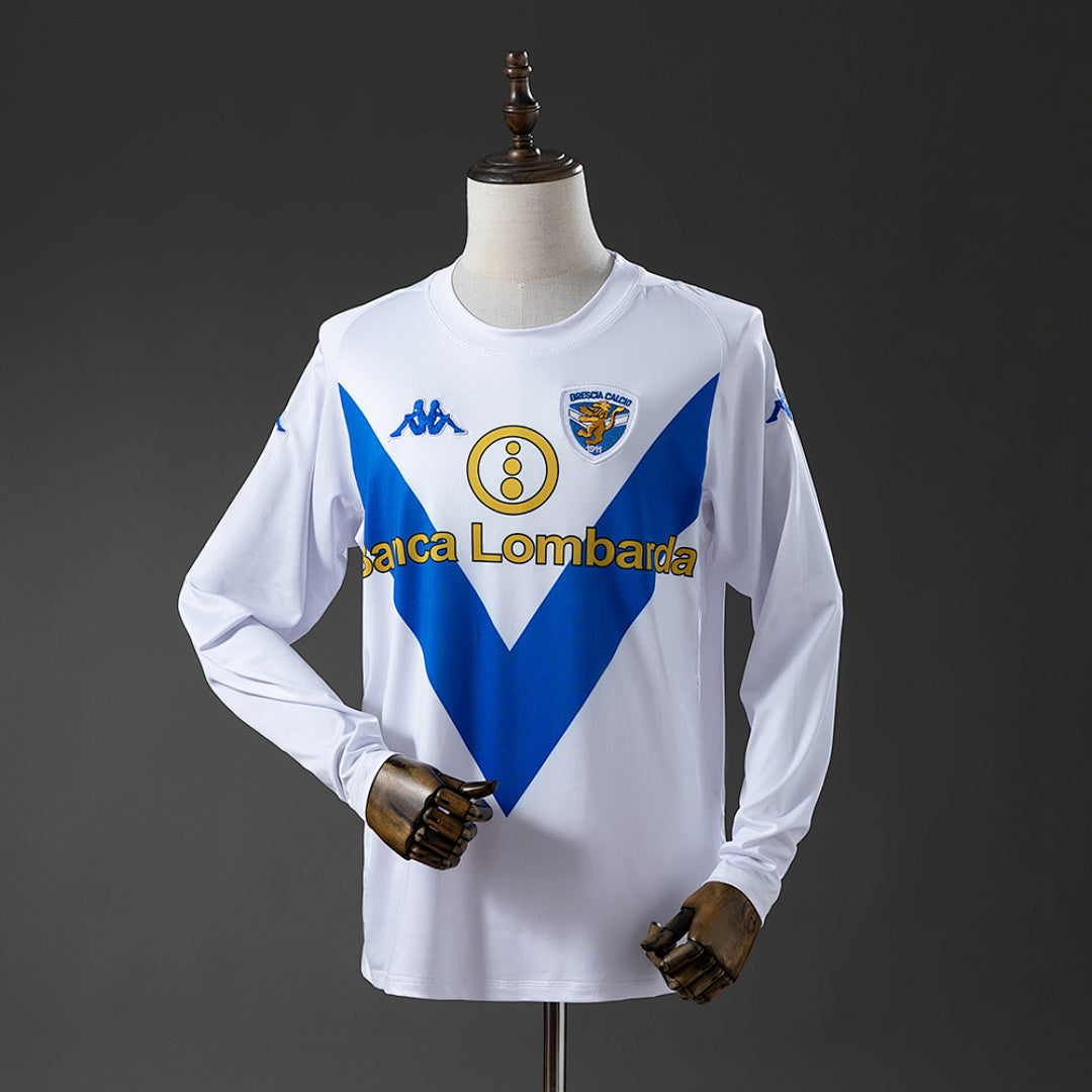 Camisa Brescia Calcio Away Manga Longa Retrô Xxl7 2003